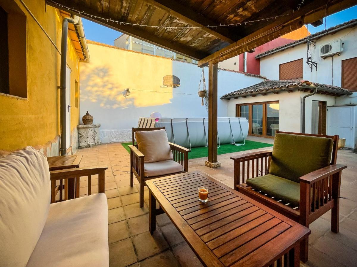 Casa El Arrabal, Casa Con Chimenea, Piscina Y Patio Villa Medina De Rioseco Ngoại thất bức ảnh